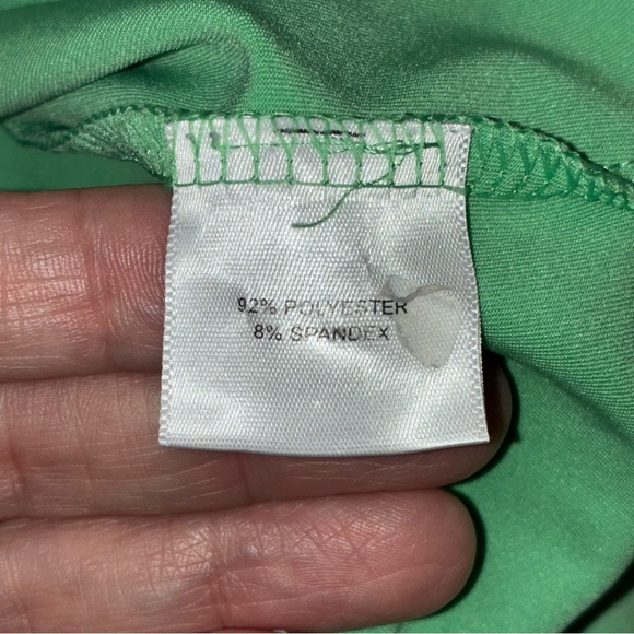 Peter Millar Summer Comfort Polo Golf Shirt Mens XL Green Short Sleeve Logo - Picture 8 of 9